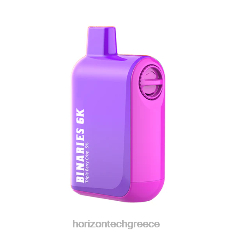 HorizonTech Binaries Cabin μιας χρήσης 15 ml HorizonTech vape Greece - τριπλό μούρο τραγανό PZTFP44