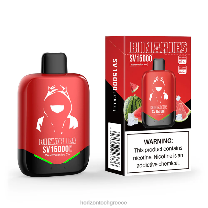 HorizonTech Binaries Cabin μιας χρήσης sv HorizonTech vape kit - πάγος καρπούζι PZTFP95
