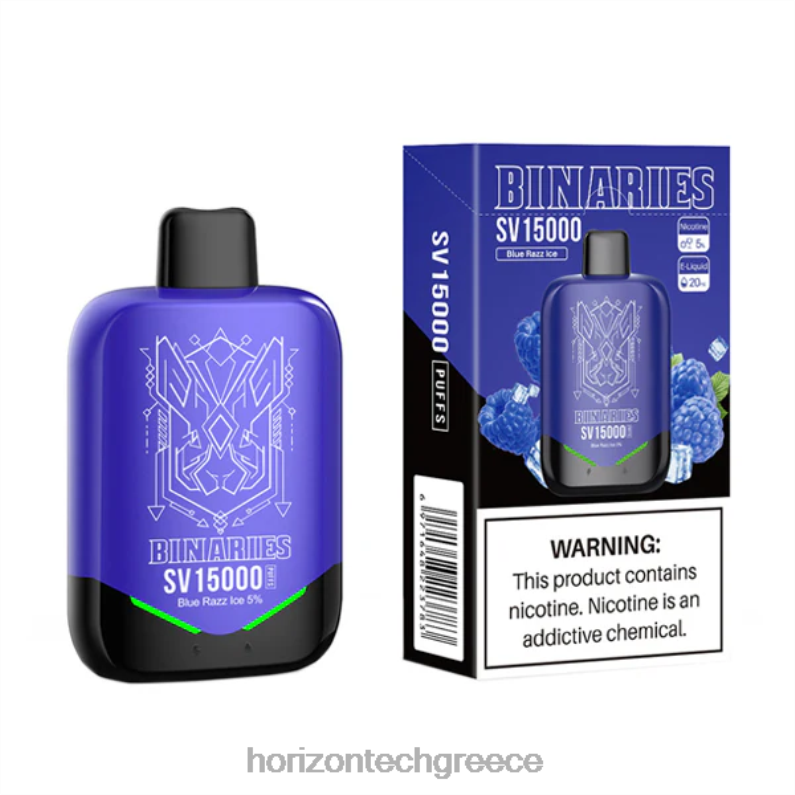 HorizonTech Binaries Cabin μιας χρήσης sv Horizon Tech coils - μπλε πάγος razz PZTFP87