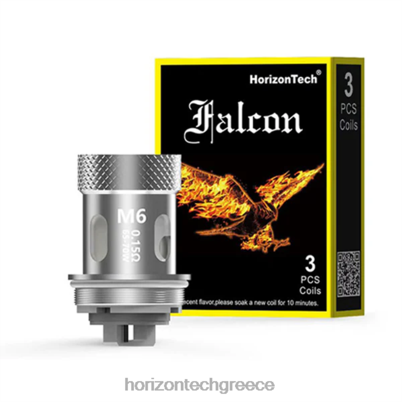 HorizonTech Falcon πηνία (συσκευασία 3) Horizon Tech coils - m6 0,15ohm (συσκευασία 3) PZTFP167