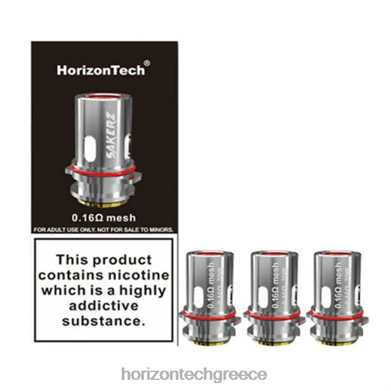 HorizonTech Sakerz πηνία (συσκευασία 3) Horizon Tech vape tank - mesh 0,16ohm (3-συσκευασία) PZTFP158