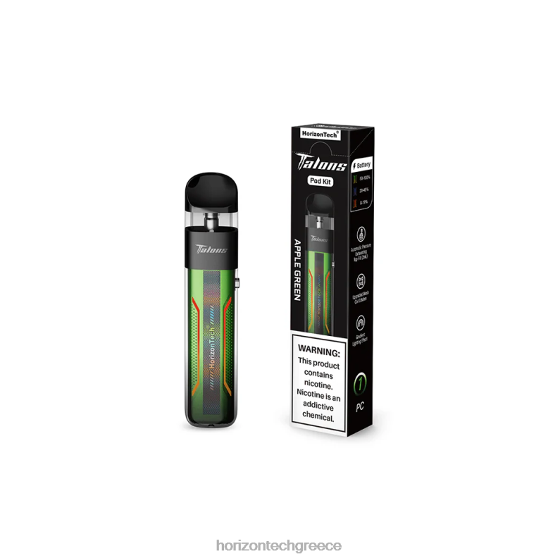 HorizonTech Talons σύστημα λοβών HorizonTech vape kit - ΠΡΑΣΙΝΟ μηλο PZTFP197